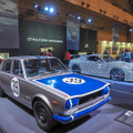 日産ブースでは、スカイライン2000GT-R PGC10型など、GT-RとZの50周年記念の展示が行われた