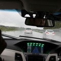 【ボッシュADAS】雨でも自動追い越し成功…自動運転車試乗 画像