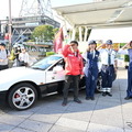三菱「GTO」をベースとしたパトカーと愛知県警の警察官ら