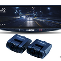 【DVR-DM1000A-IC】純正ミラー交換タイプの10型モデルで、リアカメラは車内取り付け用を組み合わせる