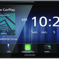 「Apple CarPlay」と「androidauto」に対応した市販ディスプレイオーディオの一例（ケンウッド・DDX5020S）。