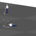 電動キックボード死亡事故のシミュレーション画像