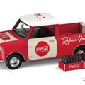 TINY製ミニカー モーリスミニ ピックアップトラック Coca-Cola