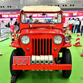 三菱ウィリスCJ-3B消防ポンプ車“じぷた”（1960年製。東京国際消防防災展2023）