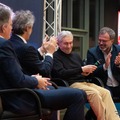 2019年、トリノ自動車博物館企画展の開会式におけるガンディーニ（向かって右から2番目）