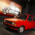 1974年イノチェンティ・ミニ 2019年、トリノ自動車博物館企画展で