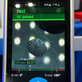 三洋貿易株式会社が出品していた、ドイツ・KRUSS社製のハンディ3D接触角計「アイリス」