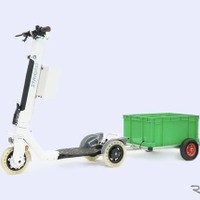 三輪電動モビリティ『ストリーモ』業務利用パッケージ発売…閉所、未舗装路での巡回、運搬に対応 画像