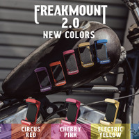 バイクの外観を損ねない！超強力マグネットのスマホホルダー「フリークマウント2.0」に新色5色 画像