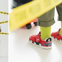 人気のゴミ収集車モチーフも、車好きキッズ向けスニーカー「IFME のりものシリーズ」新登場 画像