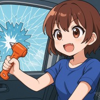 逃げろ!! そのとき使う「緊急脱出用ハンマー」とは？ どう使う？ 画像