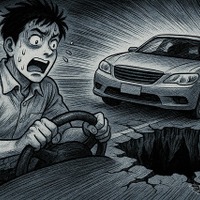目の前に穴！　国交省が警告する「陥没時」の安全行動とは？ 画像