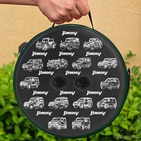 歴代『ジムニー』柄の折りたたみスツール、Amazonで販売開始 画像