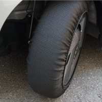 コンパクトカーやミニバンにも対応！ ソフト99の布製タイヤチェーン「モビルシュシュ」普通車サイズを拡充 画像