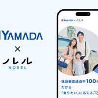 ヤマダホールディングス、中古車ガリバーの「ノレル」と提携…家電量販店アプリから車のサブスク申込可能に 画像