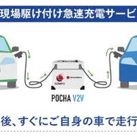 EV電欠時の「現場駆け付け急速充電サービス」が全国に拡大…損保ジャパンとSOMPOダイレクトの自動車保険 画像