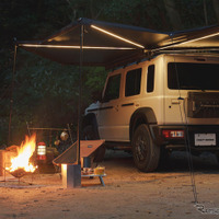 展開5分・撤収5分！『ジムニー/シエラ/ノマド』専用「サイドテント」が発売 画像