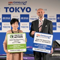 フォーミュラE、東京都庁でトークセッション…7月に日本初ナイトレース開催へ 画像