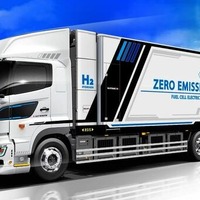 日野自動車、国内初の燃料電池大型トラック「プロフィア Z FCV」など4台展示へ…ジャパントラックショー2026 画像