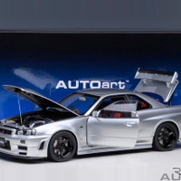 R34型スカイラインGT-R、伝説のニスモ「Z-tune」仕様がスケールモデルで登場 画像