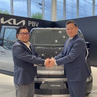 キア『PV5』日本上陸、トイファクトリーが正規ディーラー契約…2026年7月末販売開始予定 画像