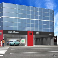 フィアット/アバルト大田がオープン、東京都内初の「ステランティス・ブランド・ハウス」採用 画像