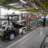 eve autoの自動搬送サービス、トヨタ車体富士松工場で10台超稼働…全国最多 画像