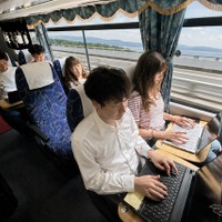 車内で通話・ウェブ会議OK！ 大阪～琴平間を移動オフィス化…琴平バス「コトリンクビズ」 画像