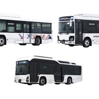いすゞ、路線バス「エルガ」シリーズを改良…安全装備拡充とEV寒冷地対応を強化 画像