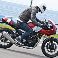 普通二輪免許で乗れる＆80万円台で買えるトライアンフ！  ネオレトロなカフェレーサー『スラクストン400』 画像