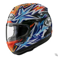 アライヘルメット、2024年JSB1000チャンピオン・岡本裕生選手のレプリカ『RX-7X オカモト』発売 画像