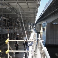 知ってましたか？　首都高・荒川湾岸橋　100年先への「大規模」修繕---工費110億円、工期7年半［現場見学］ 画像