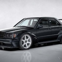 メルセデスベンツ『190E エボ2』再現のレストモッド『HWA EVO』にビーウィズ製オーディオ搭載へ 画像