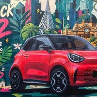 スマート #2、6都市のストリートアートで予告…超小型EV『フォーツー』復活へ 画像