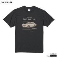 名車「日産スカイライン 2000GT-R」、デザインTシャツ予約開始…CAMSHOP.JP 画像
