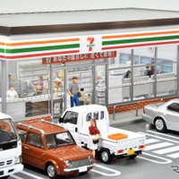 「からあげ棒」まで1/64に…セブン-イレブンの情景模型　トミーテックが2027年2月発売 画像