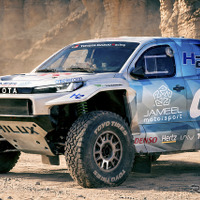 水素xオプカンでダカールに挑む！ トーヨータイヤが『DKR GR FC Hilux』に「OPEN COUNTRY」を供給 画像