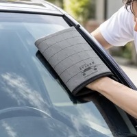 車の窓を手のひらで磨く感覚「カーボンイレイサーミット」、ファンタベースが応援購入開始 画像