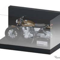 「ウェッジモーターサイクル」のカスタムバイクが1/32サイズのカプセルトイに、2027年1月発売 画像