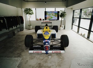 渋谷「ピーチズ・ジャパン・ガレージ」にクルマ文化カフェが5/4にオープン…オープン記念に本物「ウィリアムズ・レーシング FW12」が店内に 画像