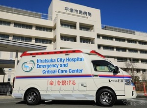 「広い、揺れない、使いやすい」新型救急車、ベルリングが平塚市民病院に納入 画像