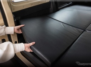 スズキ『ジムニー』での車中泊をもっと快適に！ 専用フルフラットマットが新登場 画像