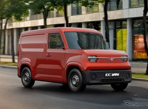 “四角かわいい”ベトナム初の商用EVバン、ビンファストが先行予約開始 画像