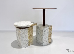 トヨタ『MIRAI』の水素タンク製造時の廃棄プラスチックから「家具」開発 画像