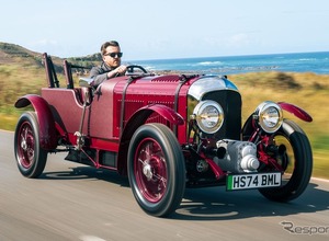 最終テスト完了、1929年のベントレー・ブロワーを「85%で再現」した電動車 画像