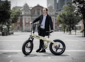 航続80kmの折りたたみ電動アシスト自転車「eXs Street」、14万9000円で発売 画像