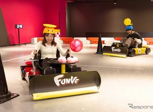 トヨタの新感覚ライドアトラクション『FUNVE』、VS PARK横浜に導入 画像