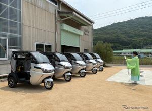 EV三輪車「トゥクトゥク」のレンタルサービス、香川県豊島で開始 画像