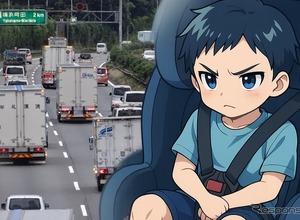 家族ドライブの悩みNo.1は「渋滞中のトイレ」！ 画像
