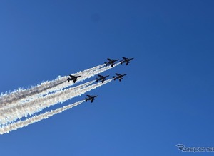 ブルーインパルス、世界陸上東京大会で展示飛行へ　9月13日 画像